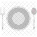 Dish Fork Knife Icon