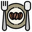 Dish Coffee Food Icon