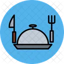 Dish Chicken Cuisine Icon