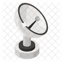 Parabolic Dish Satellite Antenna Icône