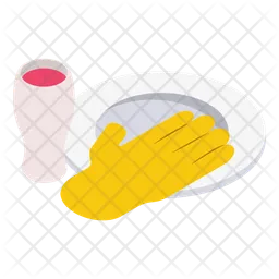 Dish cleaning  Icon