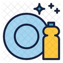 Dish Cleaning  Icon