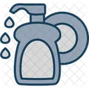 Dish Liquid Soap Dish Washing Symbol