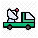 Dish Truck  Icon