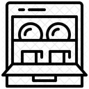 식기 세척기  아이콘