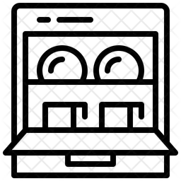 食器洗い機  アイコン