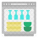 Dish Washer Furniture Icon