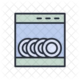 Dish washer  Icon