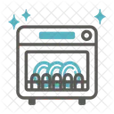 Dish Washer Cleaning Icon