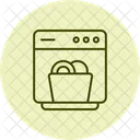 Dishwasher Appliance Kitchen Icon
