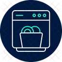 Dishwasher Appliance Kitchen Icon