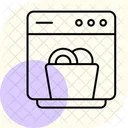 Dishwasher Appliance Kitchen Icon
