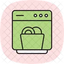 Dishwasher Appliance Kitchen Icon
