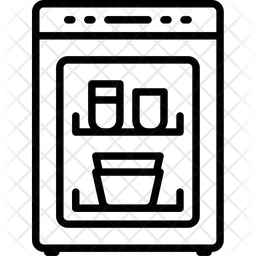식기 세척기  아이콘