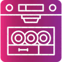 Dishwasher Digital Kitchen Icon