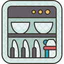 Dishwasher Machine Cleaning Icon