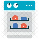 Dishwasher Dishwashing Dishware Icon
