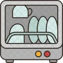 Dishwasher Machine Dishwasher Machine Icon