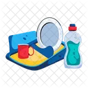 Dishwashing Detergent Dish Soap Liquid Dishwasher Symbol