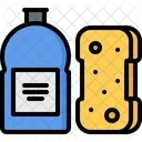 Dishwashing Liquid Sponge Icon