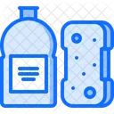 Dishwashing Liquid Sponge Icon