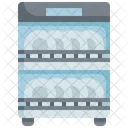 Dishwashing Dishwasher Clean Icon