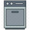Dishwashing Washing Dishwasher Icon
