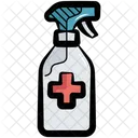 Disinfectant Sprayer Safety Icon