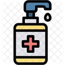 Disinfectant Alcohol Gel Hand Sanitizer Icon