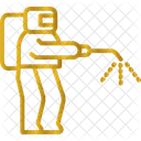 Disinfectant Man Disinfectant Man Icon