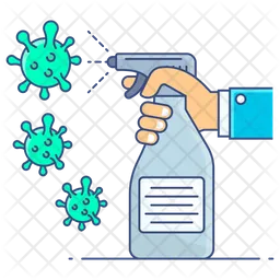 Disinfectant Spray  Icon