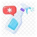 Medicated Spray Antibacterial Spray Disinfectant Spray Icon