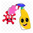 Disinfectant Spray  Icon