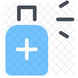 Disinfection Bottle  Icon