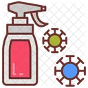 Disinfection Spray Bottle Icon
