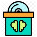 Disk Data Storage Icon