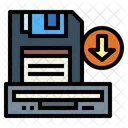 Disk Save  Icon