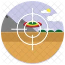 Disk Shooting Focus Icon