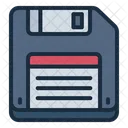 Diskette Festplatte Retro Symbol