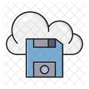 Diskette Diskette Wolke Symbol