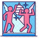 Disko Party Tanz Symbol