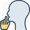 Diskretion  Symbol