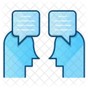 Diskussion Dialog Konversation Symbol