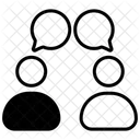 Diskussion  Symbol