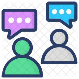 Diskussion  Symbol