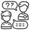Diskussion  Symbol