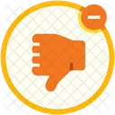 Dislike Thumbs Down Review Icon