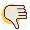 Dislike Hand Gesture Icon