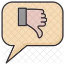 Dislike Thumb Vote Icon