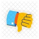 Dislike Hand Gesture Icon